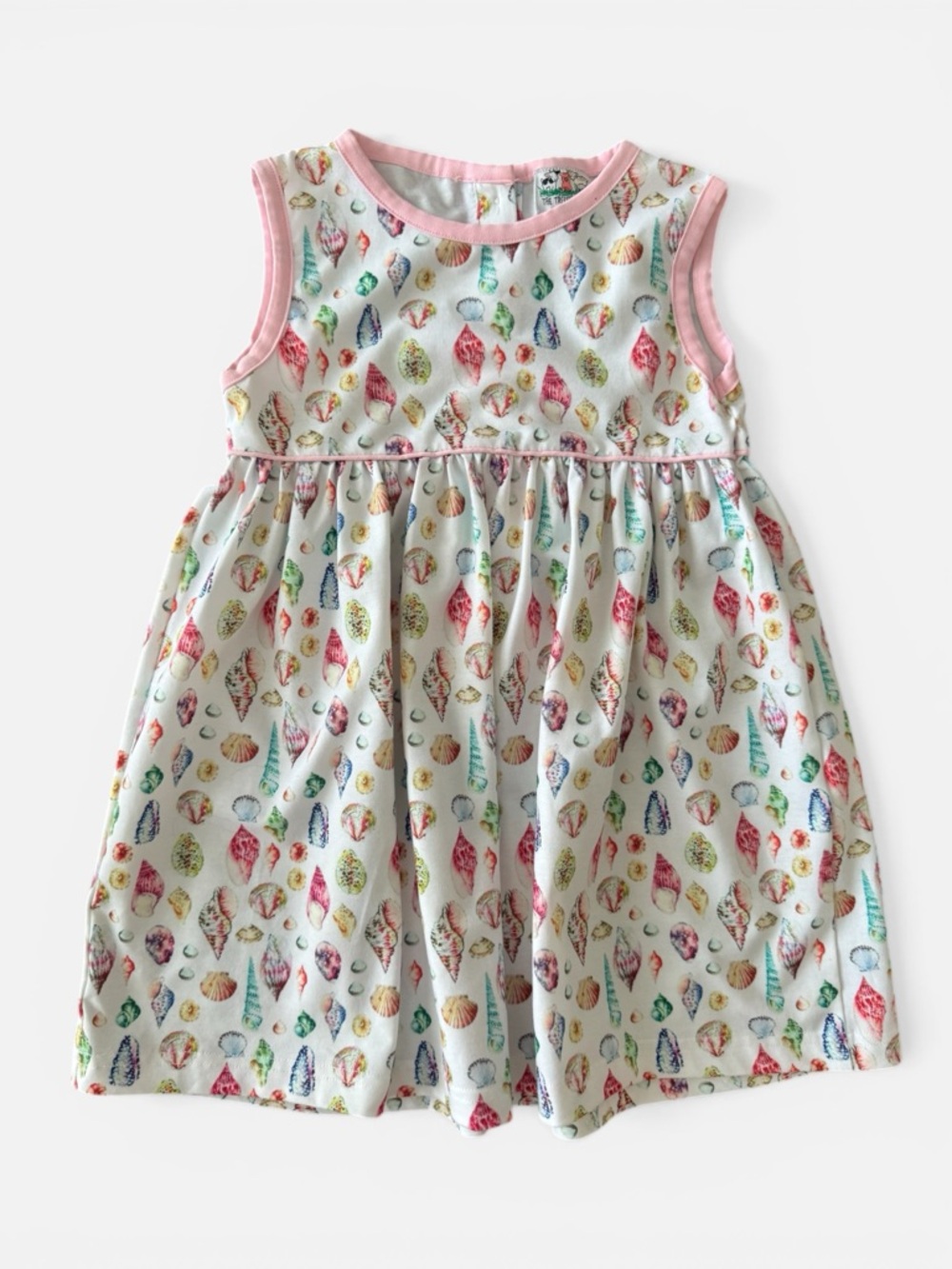 The Trendy Toddler Colorful Seashell Dress size 2T